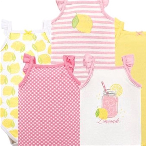 ▪️Lemonade Bodysuits 5-Pack - Picture 2 of 2